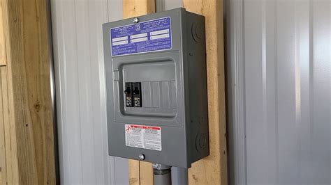 electric panel box for horse barn|electrical wire for barn.